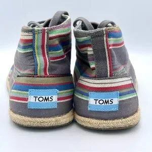 Toms | Shoes | Toms Rare Mens Denim Stripe Desert Botas 